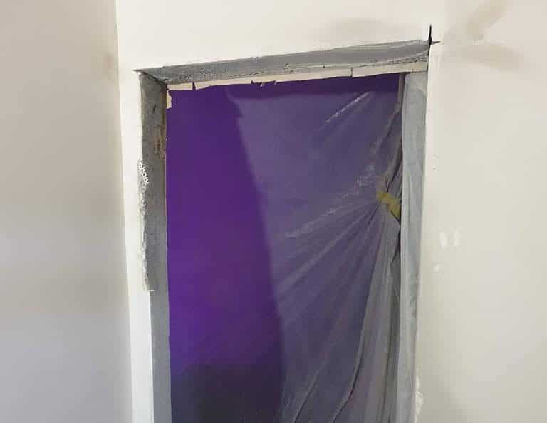 Расширение дверного проема